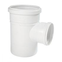 Tee Esgoto Shiva 100 X 50 Branco - Kit C/5 Unidades