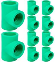 Tee F/F/F Ppr 25mm 10 Peças Krona Tee F/F/F Ppr 25mm 10 Peças Krona