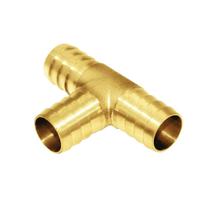 Tee Fitting Joywayus 3/4" 21 mm Hose Barb 3 Way Union Brass