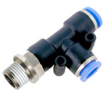 Tee Fluir 1/2 x 8 mm Rosca Lateral Macho