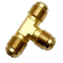 Tee Latão Rosca 1/4M X 1/4M X 1/4M