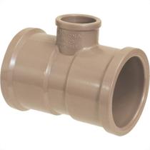 Tee Marrom Krona Liso Liso Liso Reducao 50Mmx32Mm 469 - Kit C/6