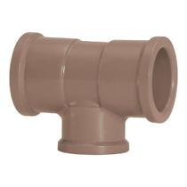 Tee marrom soldavel lll krona - 20mm x 1/2"