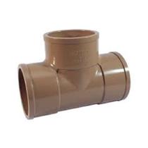 Tee marrom soldavel lll krona - 50mm x 1.1/2"