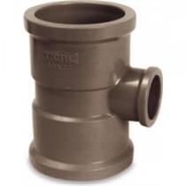 Tee Marrom Tigre Liso Liso Liso Reducao 32Mmx25Mm - Kit C/20