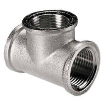 Tee Metal Cromado Fêmea RF 1/2 x 1/2