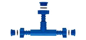 Tee Misturador Para Lavatório Em Abs 191801 - Blukit Azul