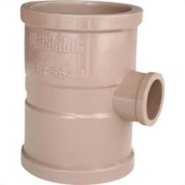 Tee Plastilit Lll 1.1/2 X 3/4 Marrom - Kit C/25 Unidades Tee Plastilit Lll 1.1/2 X 3/4 Marrom - Kit C/25 Unidades