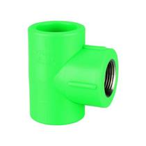 Tee PPR 25mm x 1/2'' para Água Quente e Fria - Amanco Tee PPR 25mm x 1/2'' para Água Quente e Fria - Amanco