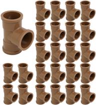 Tee Pvc Soldável 32mm 25 Peças Krona Tee Pvc Soldável 32mm 25 Peças Krona