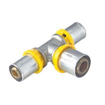 Tee Redução Amanco Gás 16 mm x 20 mm x 16 mm Tee Redução Amanco Gás 16 mm x 20 mm x 16 mm