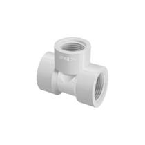 Tee Rosca Branco 1/2 Polegadas