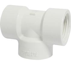 Tee Roscável 3/4” Para Conexão Plástica Plastilit
