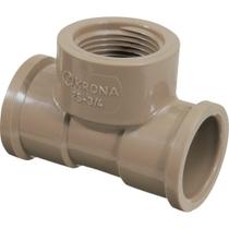 Tee Soldável c/ Rosca 20mmx1/2 Emb. c/ 20 Un. - Krona Tee Soldável c/ Rosca 20mmx1/2 Emb. c/ 20 Un. - Krona