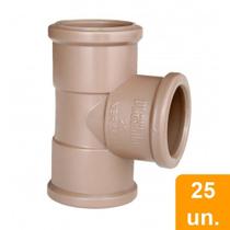 Tee Soldável Plastilit 32mm Embalagem com 25 Unidades Tee Soldável Plastilit 32mm Embalagem com 25 Unidades
