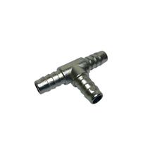 Tee Te para Mangueira 1/2 13mm Conexão Gás Ar Agua Aço