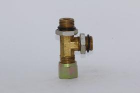 Tee tubo macho/macho 10mm x m16 x m16 PADRAO