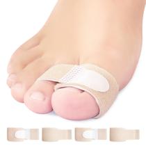 Tee Wraps Niupiour Fabric Hammer Toe, pacote com 8 bandagens Tee Wraps Niupiour Fabric Hammer Toe, pacote com 8 bandagens