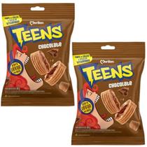 Teens Bolachinha Com Recheio de Baunilha Snack Kit 2 Un 80g - Marilan