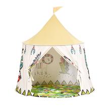 Teepee Play Tent Kids Lion Peach Skin Tecido 116x116x123cm