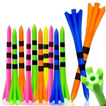 Tees de golfe de plástico SWINGTEK 120, pacote com 3-1/4" e 1-1/2" de comprimento/curto Tees de golfe de plástico SWINGTEK 120, pacote com 3-1/4" e 1-1/2" de comprimento/curto