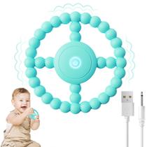 Teether BIKCANP Sensorial Vibratório USB Recarregável 12cm Teether BIKCANP Sensorial Vibratório USB Recarregável 12cm