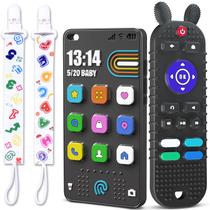 Teething Toys Kaodezhu TV, controle remoto e telefone para bebê