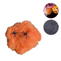 Teia De Aranha Artificial Decoração Festa Halloween Colorida - Dhsshop