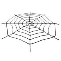Teia de Aranha Halloween em Veludo para Decoração 150cm - Apollo Festas