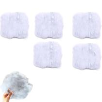 Teia de Aranha Realista Halloween Kit 5 uni Festa Tematica Enfeite Dia das Bruxas Decoraçao Medo Terror Susto