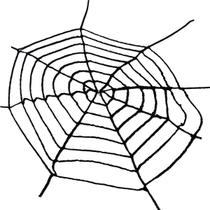 Teia royal (teia de aranha artificial - tipo rede) Teia royal (teia de aranha artificial - tipo rede)