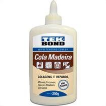Tek Cola P/Madeira Bond 250G . Tek Cola P/Madeira Bond 250G .
