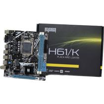 tel I3 I5 I I7 HdPlaca Mãe Inmi/vga/ddr3 Socket 1155 Kp-h61k