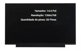 Tela 14.0 Led Slim B140xtn07.3 Para Notebook