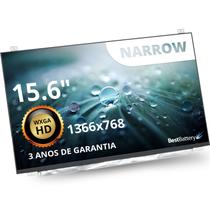 Tela 15.6" N156BGA-EA3 REV.C2 Borda Narrow - 350mm