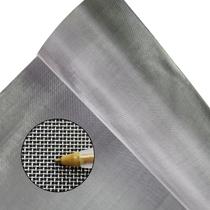 Tela Aço Inox Malha 20 fio 0,40mm x 1,00m (venda por metro) Abertura: 0,87mm