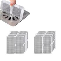 Tela Adesiva Protetor Ralo Kit 2 Uni 10X10 Banheiro Lavabo Box Anti Inseto Barata Escorpiao Mosca Cabelo Protecao