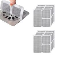 Tela Adesiva Protetor Ralo Kit 2 Uni 10X10 Banheiro Lavabo Box Anti Inseto Escorpiao Barata Mosca Cabelo Protecao