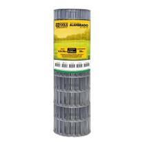 Tela Alambrado 25x1,20m Fio 2,3mm Malha 6,5x15cm - Dtools