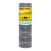 Tela Alambrado 25x1m Fio 2,3mm Malha 6,5x15cm - Dtools