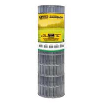 Tela Alambrado 25x2m Fio 2,3mm Malha 6,5x15cm - Dtools