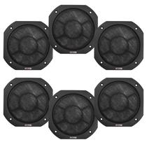 Tela Alto Falante 3 Pares 6 Polegadas Plástica Com Forro Top