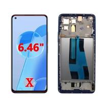 Tela AMOLED Com Digitalizador Touch Para Xiaomi Mi 11 Lite 5G - Peça De Reposição LCD