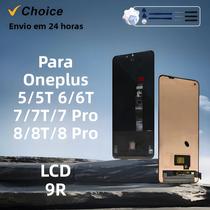 Tela AMOLED LCD De Qualidade AAA Nova Para Reposição OnePlus 7 7T 8T 9R HD1901