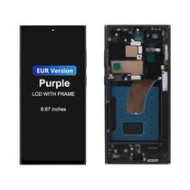 Tela AMOLED LCD Touch Screen Digitalizador Samsung S23 Ultra Para Substituição (Modelos S918B,