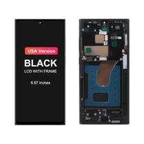 Tela AMOLED LCD Touch Screen Digitalizador Samsung S23 Ultra Para Substituição (Modelos S918B,