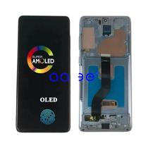 Tela AMOLED OLED LCD Para Samsung S20 Plus, Display Touch Digitizer Assembly G985F