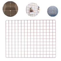 Tela Aramada 60x80cm Organização de Acessórios Painel Decorativo Mural Inspiração Tela Aramada 60x80cm Organização de Acessórios Painel Decorativo Mural Inspiração