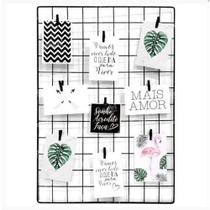 Tela Aramada Memory Board 45x65 (1 unidade) Com Prendedores Tela Aramada Memory Board 45x65 (1 unidade) Com Prendedores
