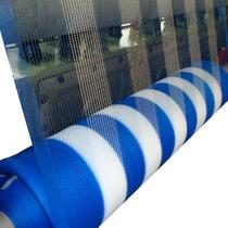 Tela azul e branca guarda corpo 1,20x50 metros Tela azul e branca guarda corpo 1,20x50 metros